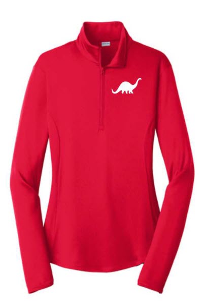 LST357 Women's Dino Performance Pullover
